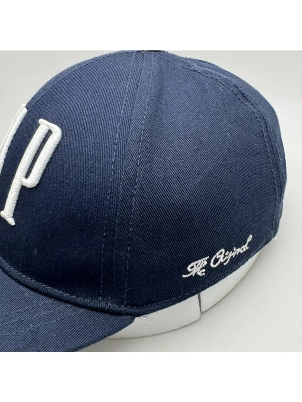 Baby GAP The Original Baseball Cap Hat Navy Blue S/M Toddler Organic Cotton